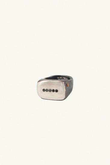 Bague Lulu - Argent/Diamant...
