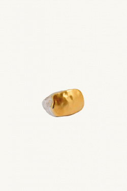 Rosa Maria - Bague en argent sterling Naidor jaune - allanjoseph