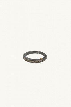 Rosa Maria - Bague Ester Argent Sterling et Diamant Jaune - allanjoseph