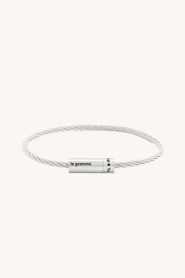 Cable Bracelet 9g - Brushed...