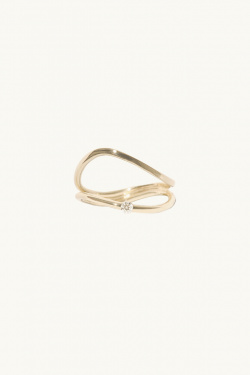 Pascale Monvoisin - Bague Dune n°2 - Or - allanjoseph