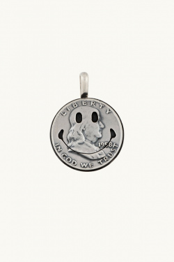 Northworks - Smile Pendant - Silver - 3 cm - allanjoseph