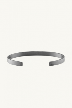 Le Gramme - Ribbon Brushed Bracelet 15g -  Black - allanjoseph