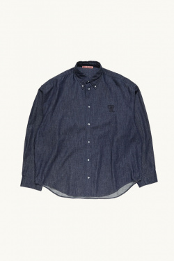 Acne Studios - Denim shirt - Dark blue - allanjoseph