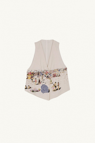 Paco embroidered waistcoat...