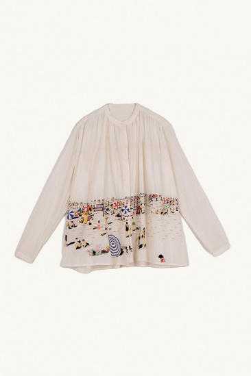 Nathalie Embroidered Blouse...