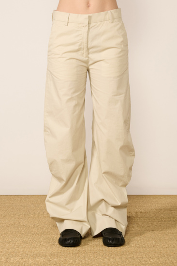 Pantalon en coton - Beige
