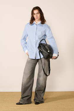 Acne Studios - Chemise Superposée - Bleu - allanjoseph