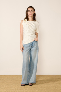Christopher Esber - Stone Pin T-shirt - White - allanjoseph