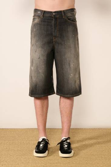 Denim Shorts - Black