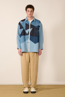 Casey Casey - Chemise Hamnet - Indigo - allanjoseph