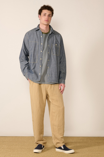 Chemise de travail - Indigo