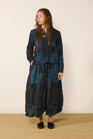 Blouse imprimé Tsugihagi -...