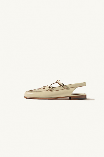 Roqueta Loafer - Cream