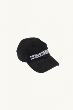 Stockholm Surfboard Club - Logo Cap - Black - Unisex - allanjoseph