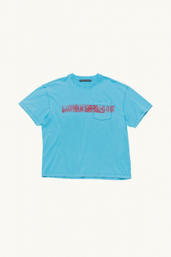 Stockholm Surfboard Club - Logo T-shirt - Turquoise - Unisex - allanjoseph
