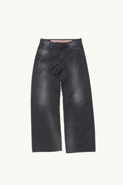 Stockholm Surfboard Club - Pantalon Ralph - Noir Délavé - Unisexe - allanjoseph