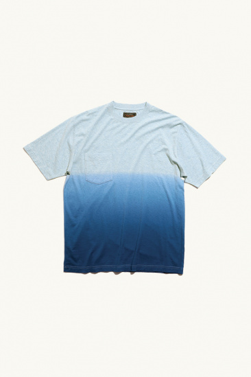T-shirt Gradation Dye - Bleu