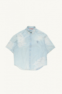 Acne Studios - Chemise en denim - Bleu clair - allanjoseph