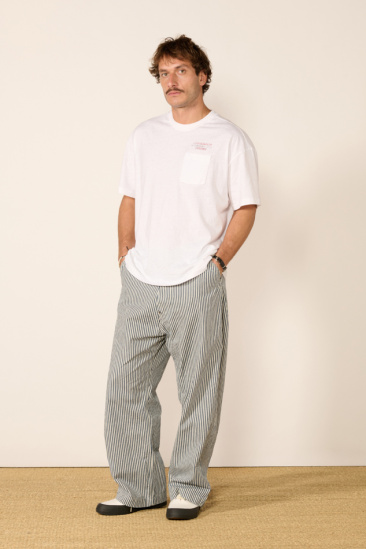 T-shirt logo - Blanc - Unisexe