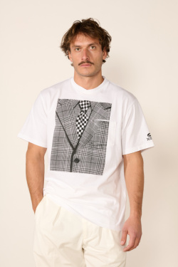 Engineered Garments - Printed T-shirt - White - allanjoseph