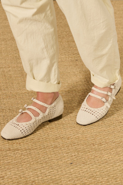 Carel - Ariana Babies - Woven Leather/OffWhite - allanjoseph