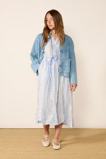 Veste en Jean - Bleu