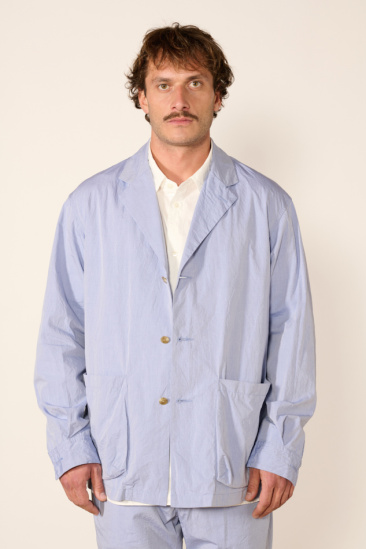 Veste en coton - Bleu