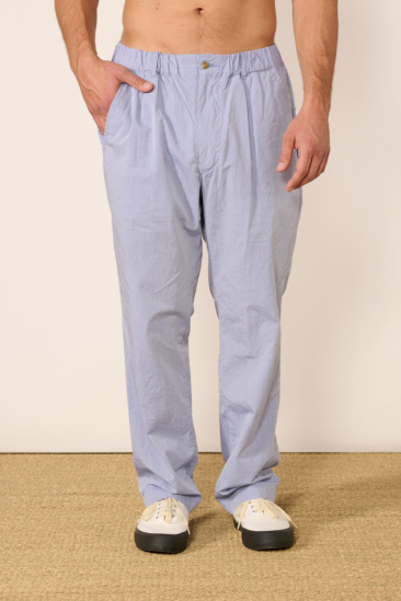 Pantalon en coton - Bleu