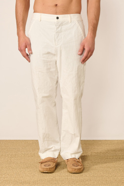 Bergfabel - Pantalon Andrew - Blanc - allanjoseph