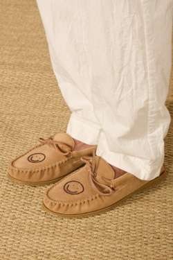 Chamula - Smiley Moccasins - Suede - allanjoseph