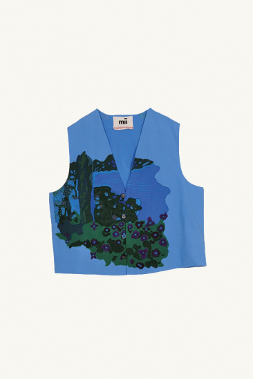 Pima Embroidered Waistcoat...