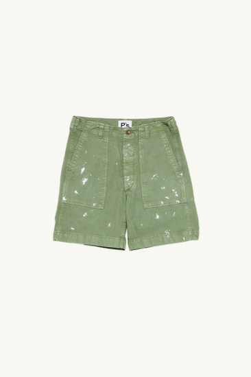 Fatigue Slub Bermuda - Olive