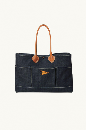 Denim Tote Bag - Indigo