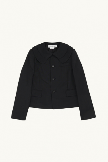 Veste Double Col - Noir