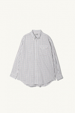 Engineered Garments - Check Shirt - White - allanjoseph
