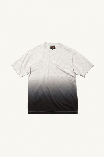 Gradation Dye T-shirt - Grey