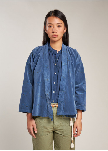 BSBEE KIMONO W CORDUROY -...