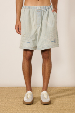Acne Studios - Short en denim - Light Blue - allanjoseph