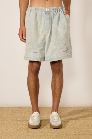 Denim Shorts - Light Blue