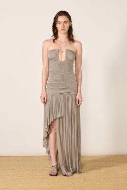 Christopher Esber - Robe Arced Orion - Slate - allanjoseph