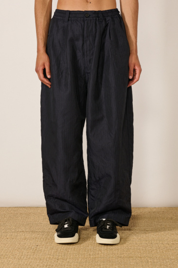 Striped Trousers - Navy