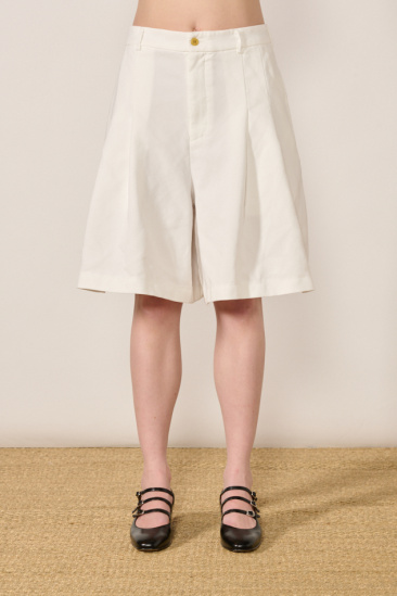 Jupe-culotte - Blanc