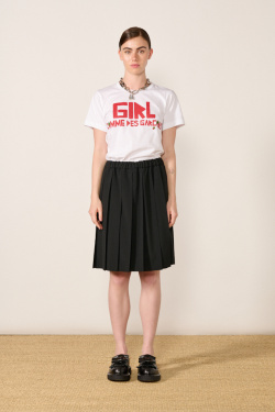 Comme des Garçons - T-Shirt Logo - Blanc - allanjoseph