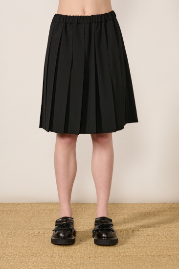 Skirt-style shorts - Black