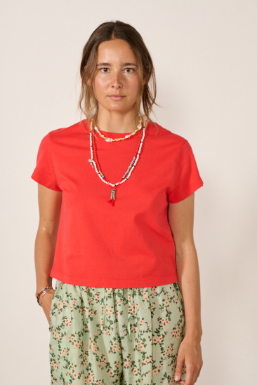 T-shirt Adine - Rouge