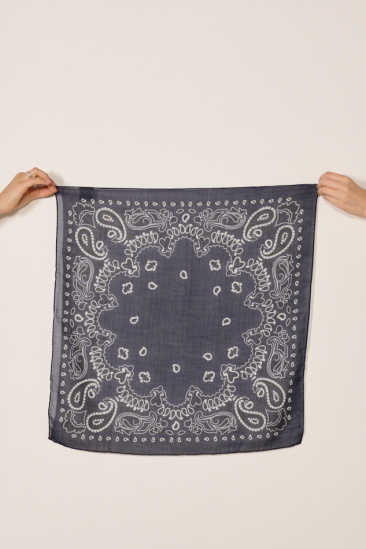 Foulard en coton - Navy