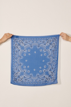 Destin - Cotton Scarf - Pacific - allanjoseph