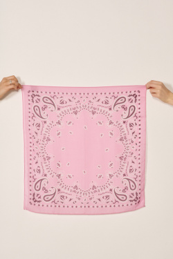 Destin - Cotton Scarf - Pink - allanjoseph
