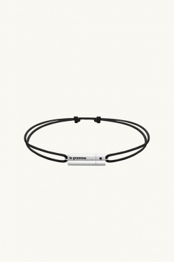Le Gramme - Bracelet cordon câble 5g - Noir - allanjoseph